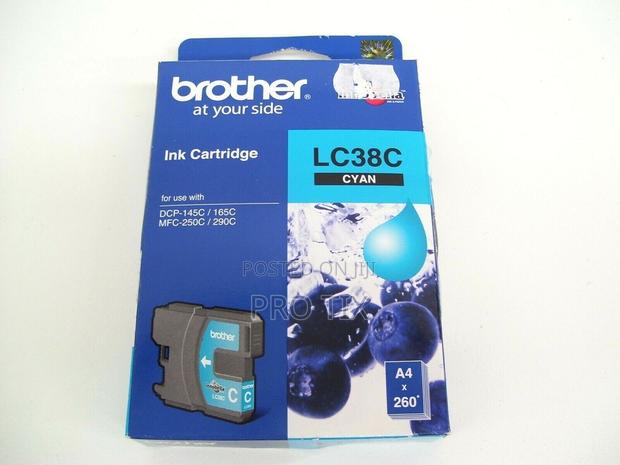 Brother Lc38c Cyan Ink Cartridge Original 260 Pages