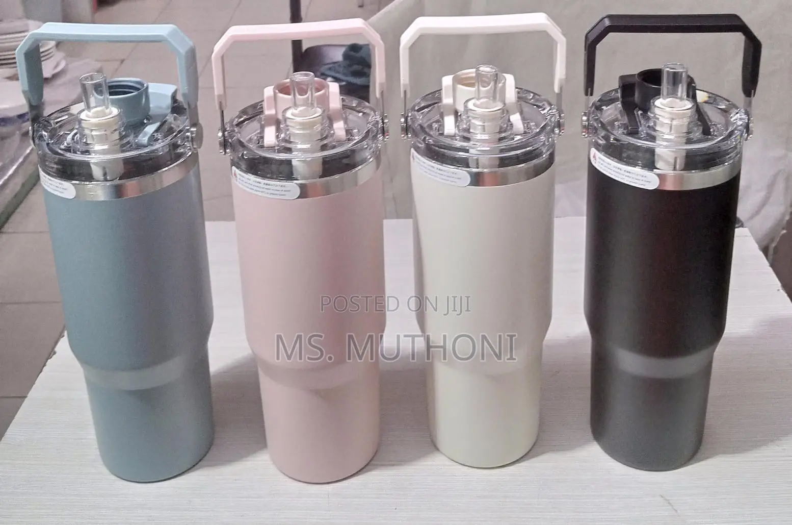 900ml Stainless Steel Double Vacuum Insulated Tumbler. *