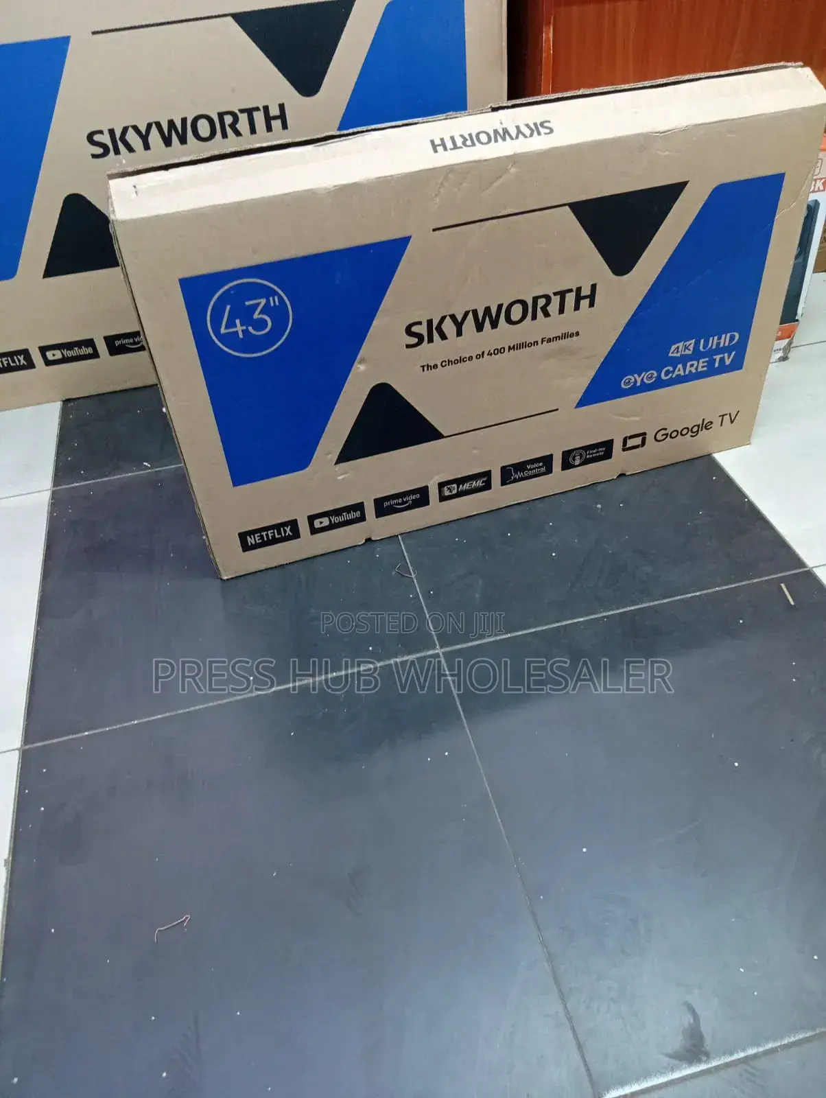 Skyworth 43" Uhd Google Tv* 
