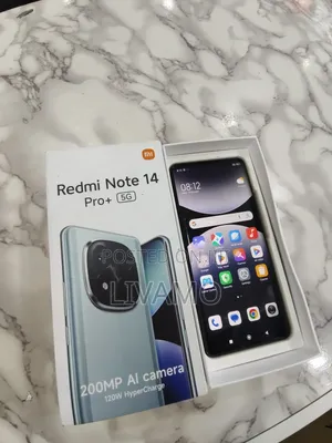 Xiaomi Redmi Note 14 Pro+ 5G 256 GB Black