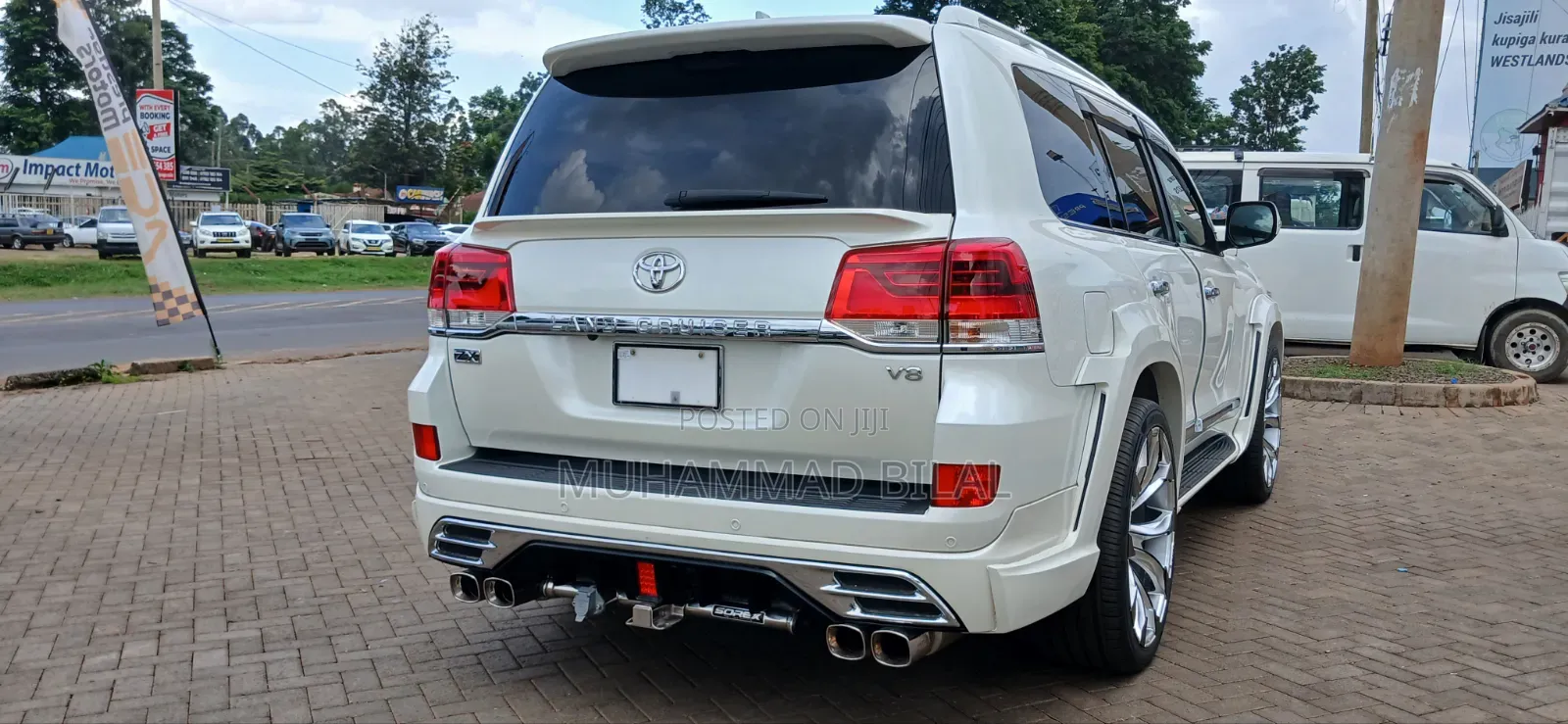 Toyota Land Cruiser 4.6 V8 ZX 2020 White