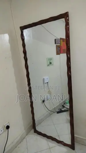 Mirror With Wooden Frame