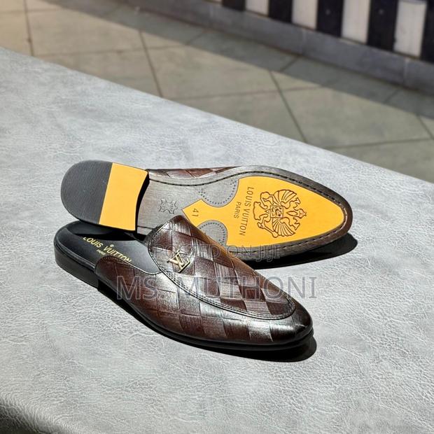 Louis Vuitton Men's Leather Half Shoes Size 40-45 - thumbnail 3