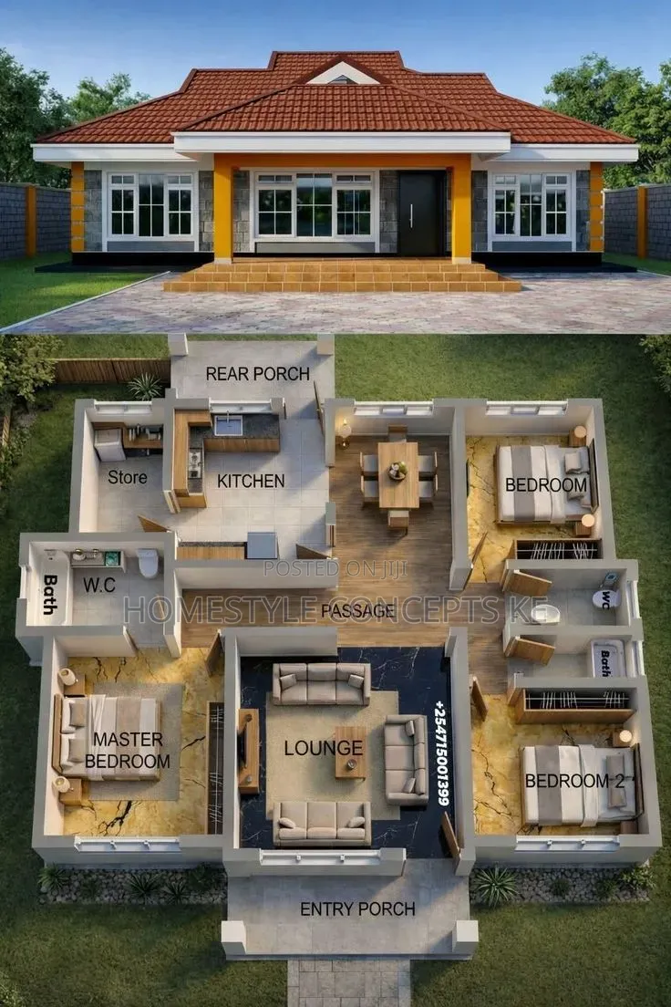 Modern 4 5 Bedroom Mansionette Floor Plans