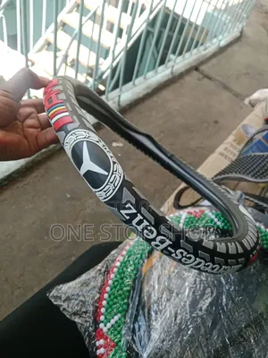 Classy Look Universal 38cm Mercedes Benz Branded Steering Wheel Cover