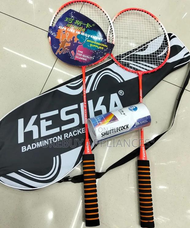 Complete Badminton Set With 2 Rackets 3 Shuttlecocks