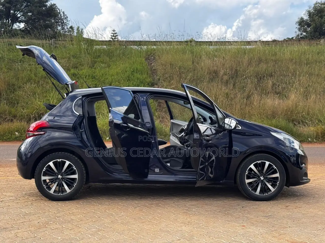 Peugeot 208 2020 Black