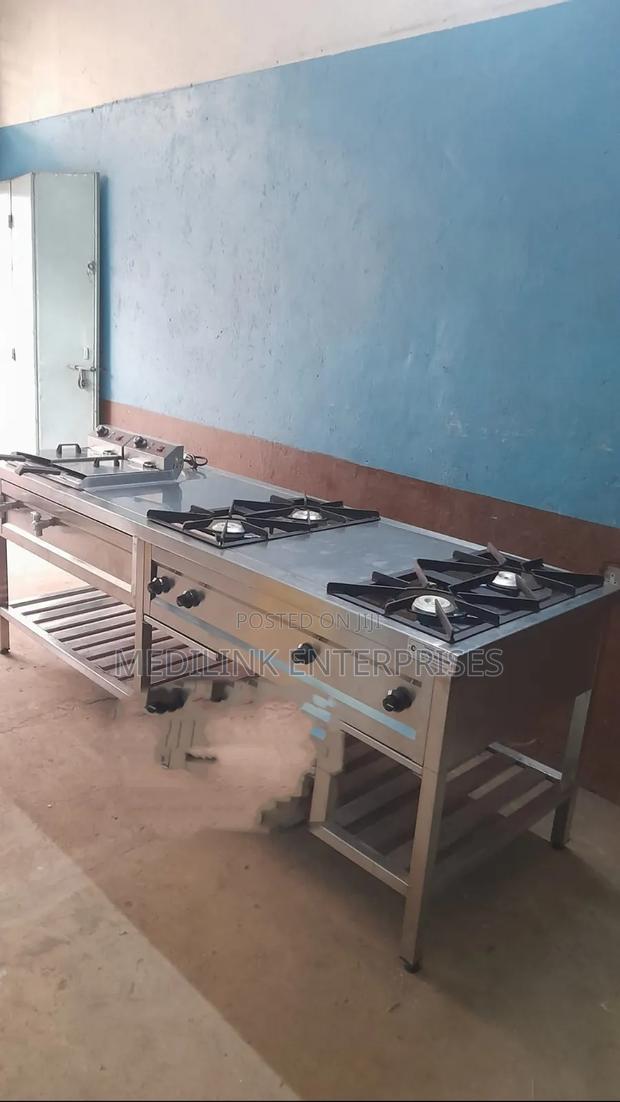 Stainless Commercial Kitchen Combined Cooker