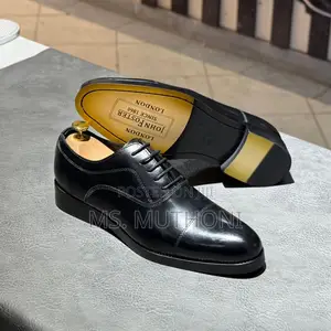 Men's Split-Toe Derby Shoes John Foster Officials Size 40-46