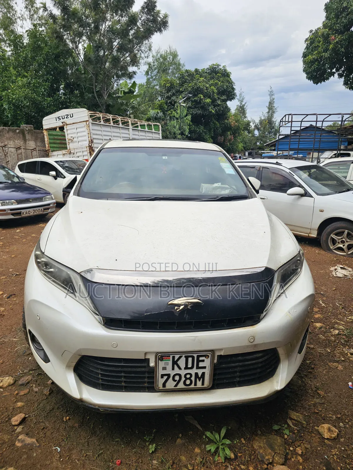 Toyota Harrier 2014 White