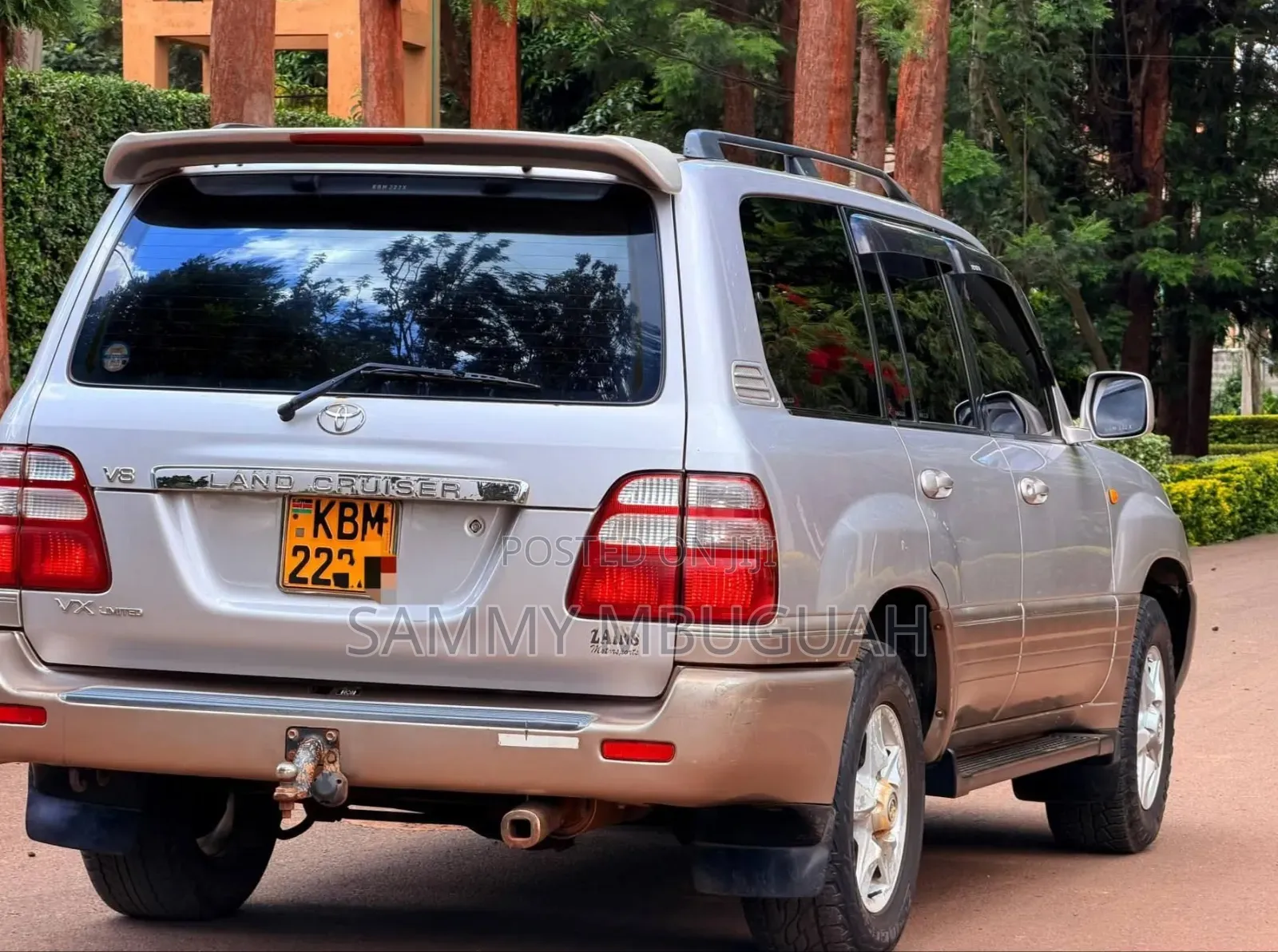 Toyota Land Cruiser Prado 2004 Silver