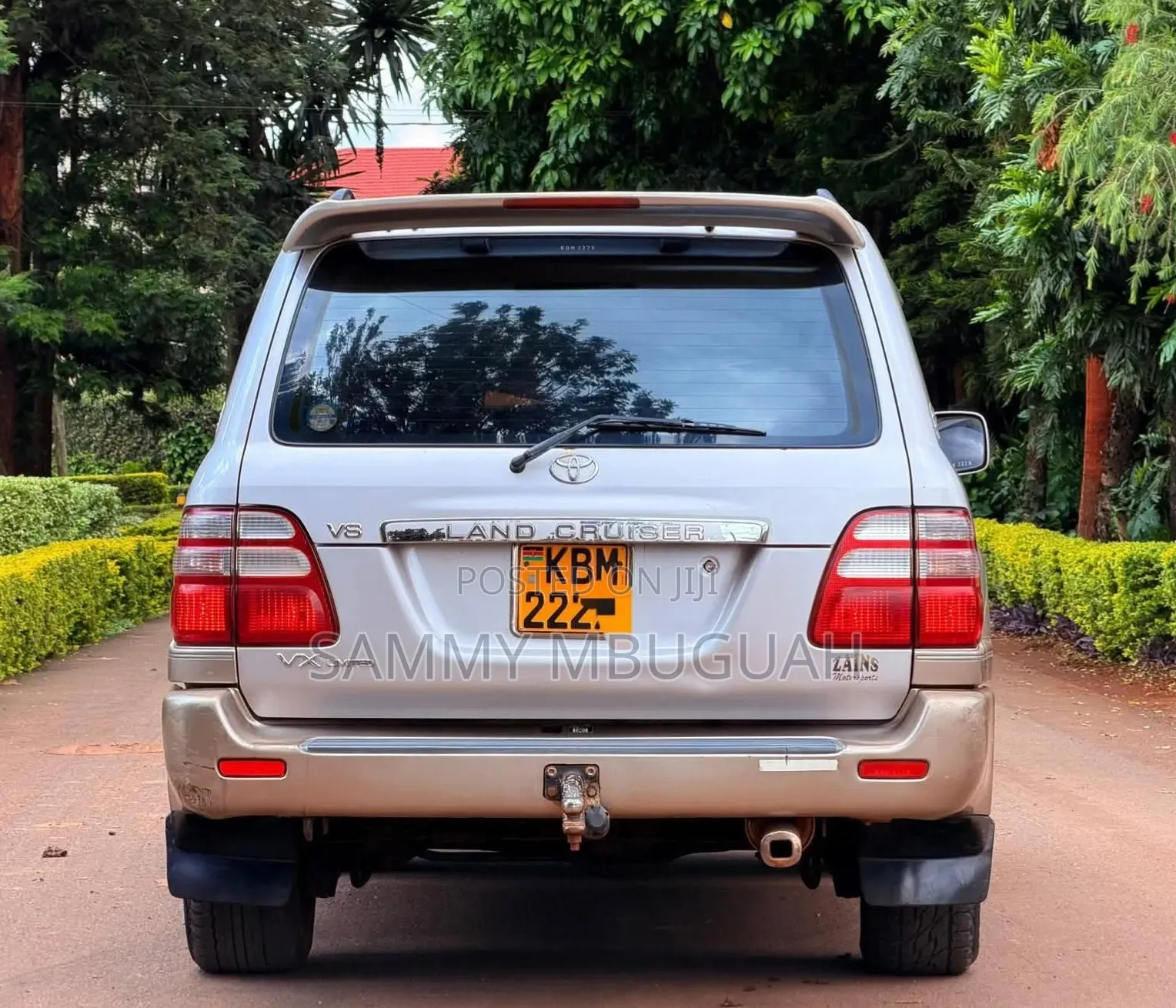 Toyota Land Cruiser Prado 2004 Silver