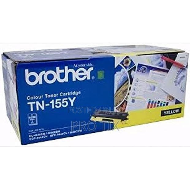 Brother Tn-155y Yellow Toner High Capacity 4000 Pages