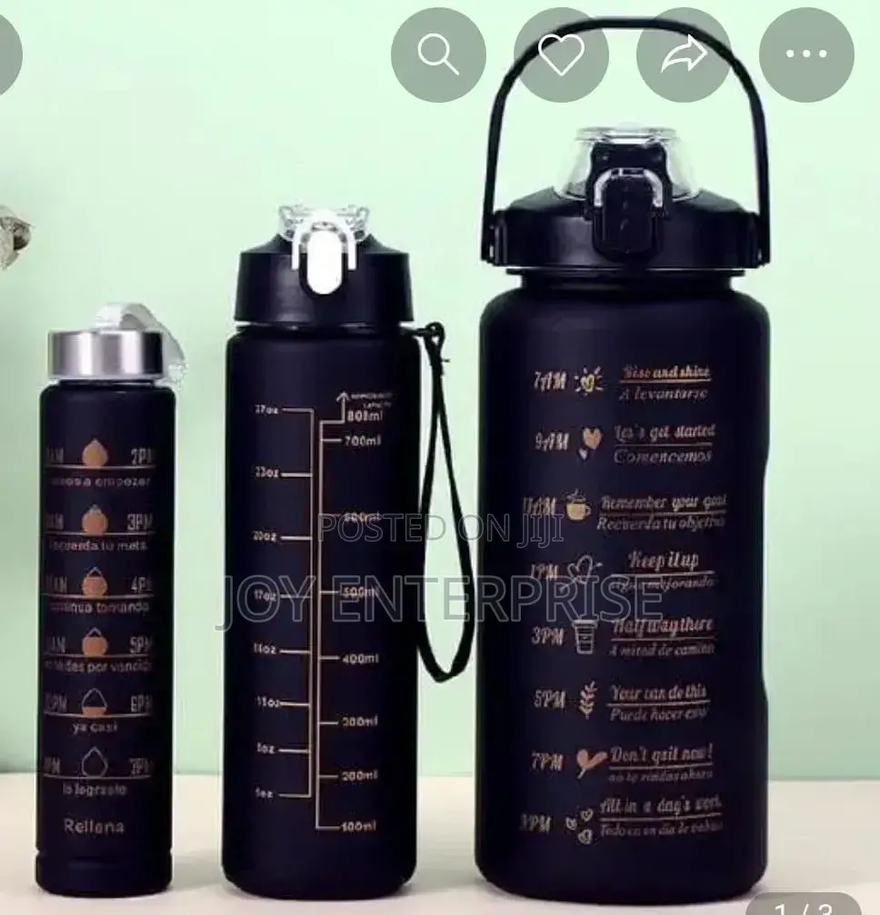 3 in 1 Water Bottle