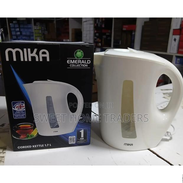 Mika Corded Electric Kettle 1.7l (1 Year Warranty)