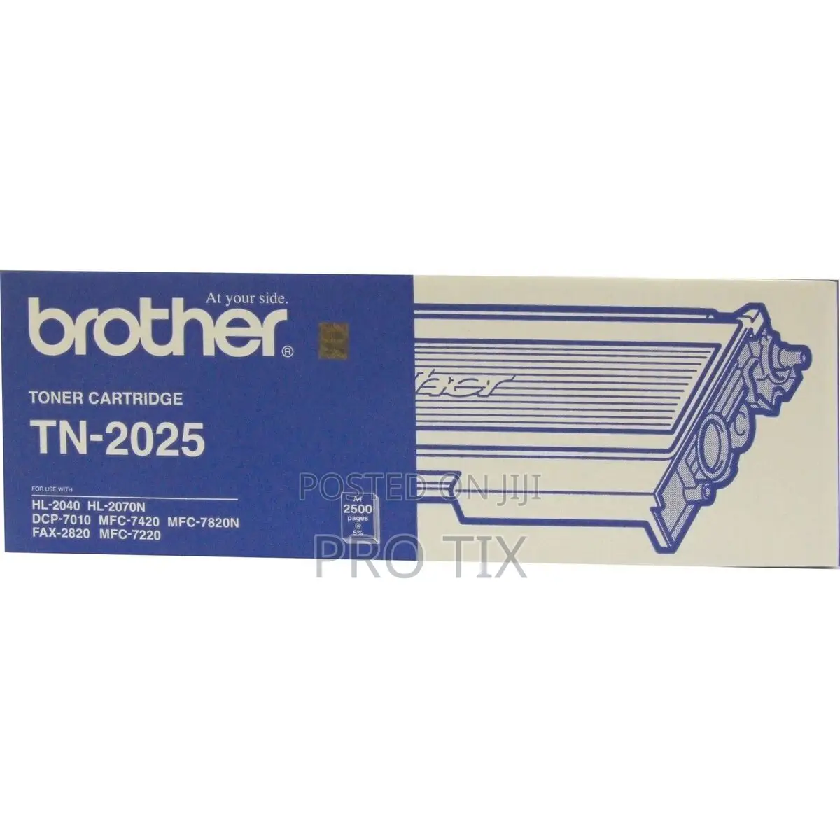 Brother Tn-2025 Black Toner Cartridge 2500 Pages