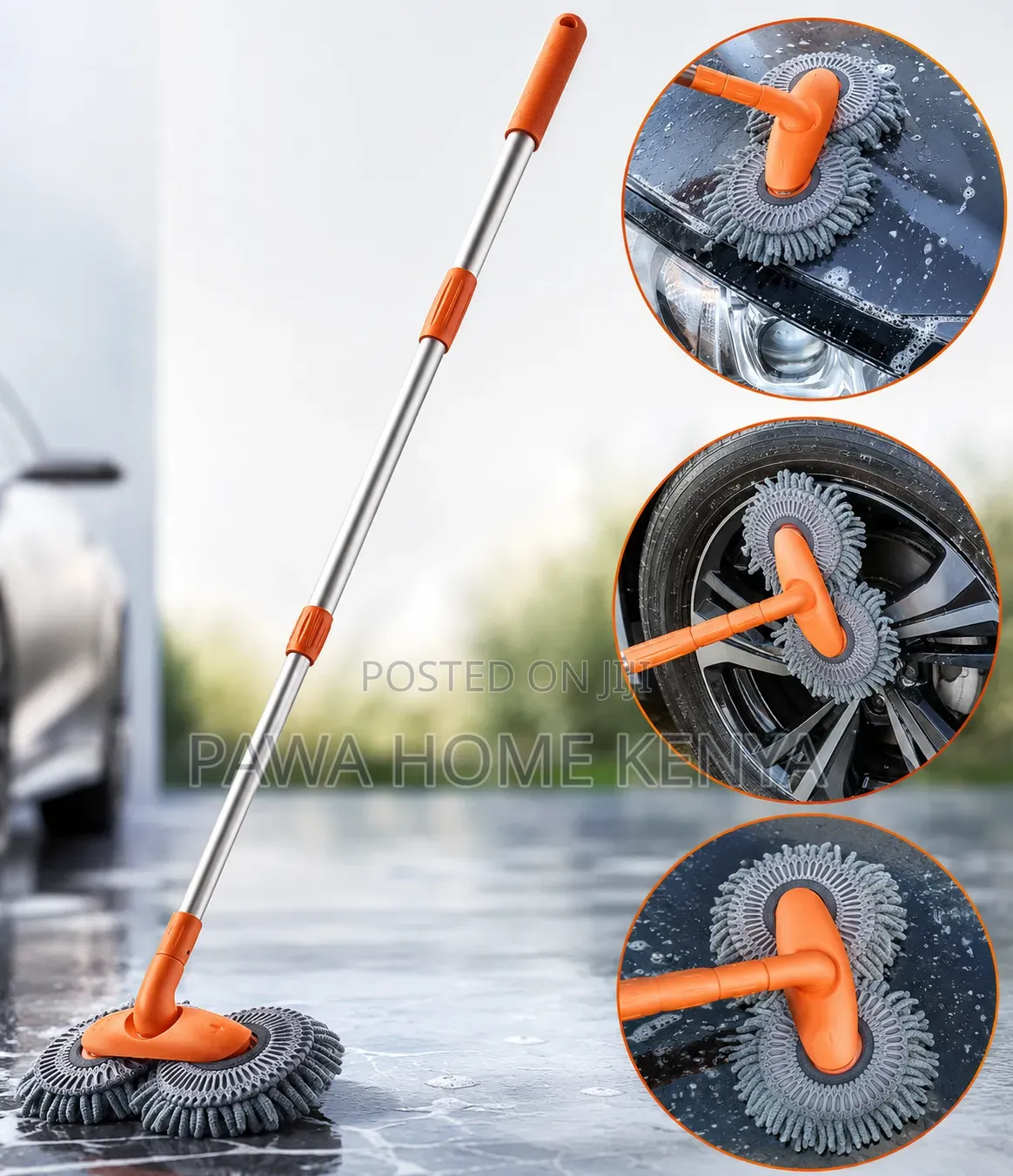 Car Wash Twin Mop
