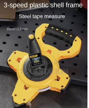 Steel Measuring Tape 3:1 Gear for Fast Rewind 30mx14.5mm Dl9030g