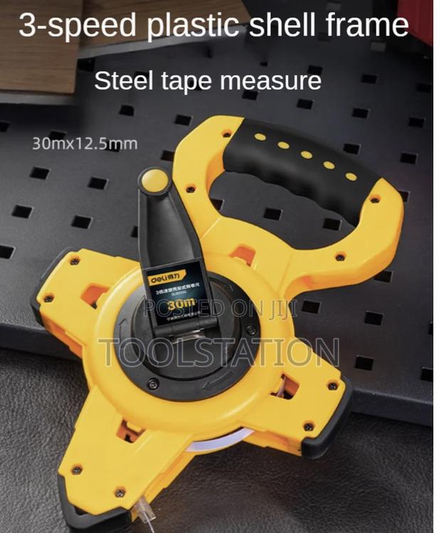 Steel Measuring Tape 3:1 Gear for Fast Rewind 30mx14.5mm Dl9030g