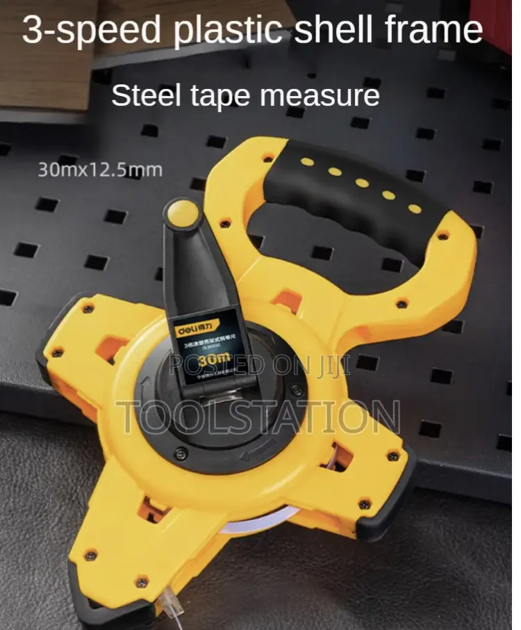 Steel Measuring Tape 3:1 Gear for Fast Rewind 30mx14.5mm Dl9030g