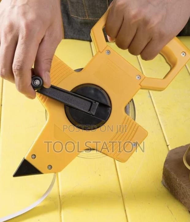 Steel Measuring Tape Heavy Duty Length Width:100mx12.5mm Dl9100