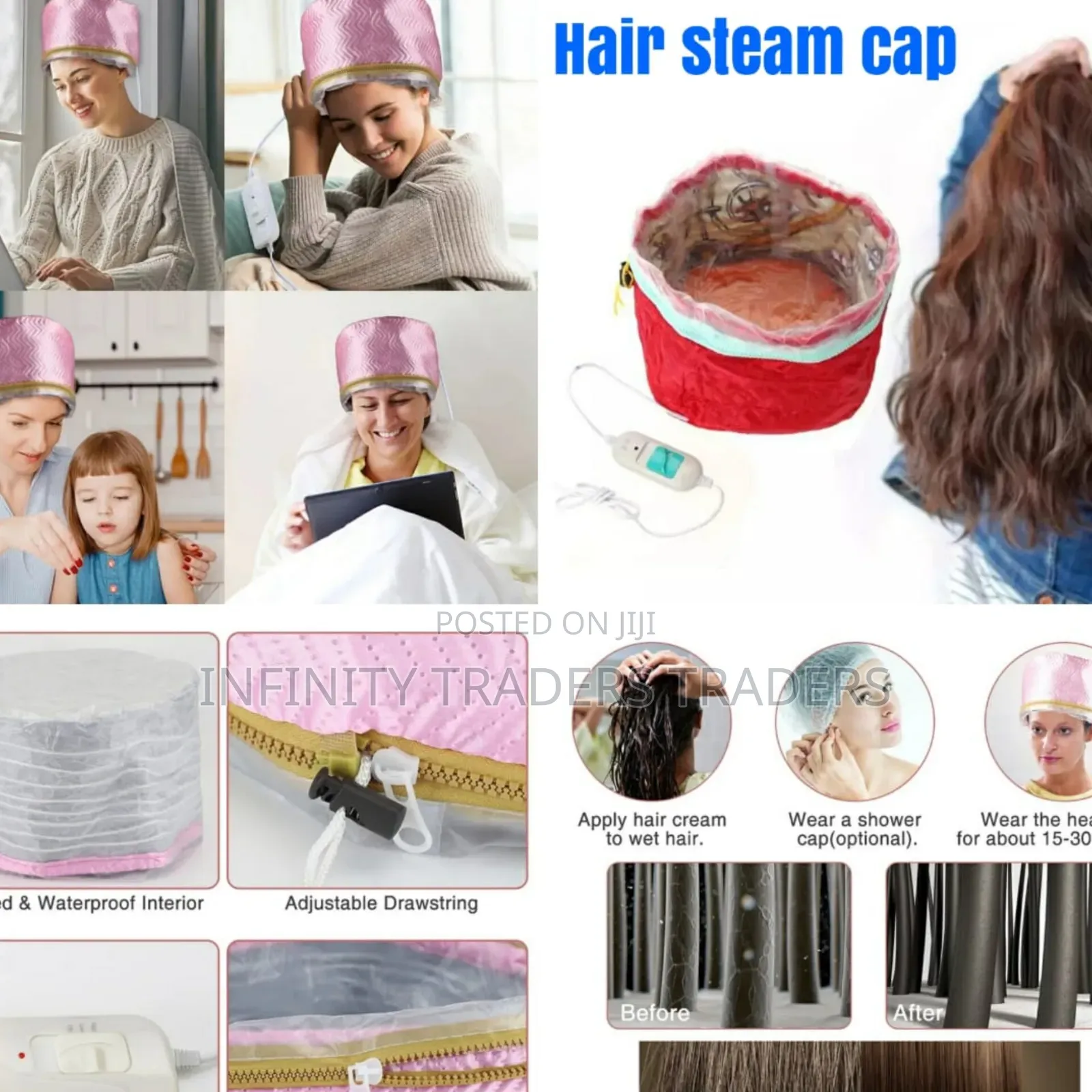 Hair Steamer Cap (Thermal Cap)