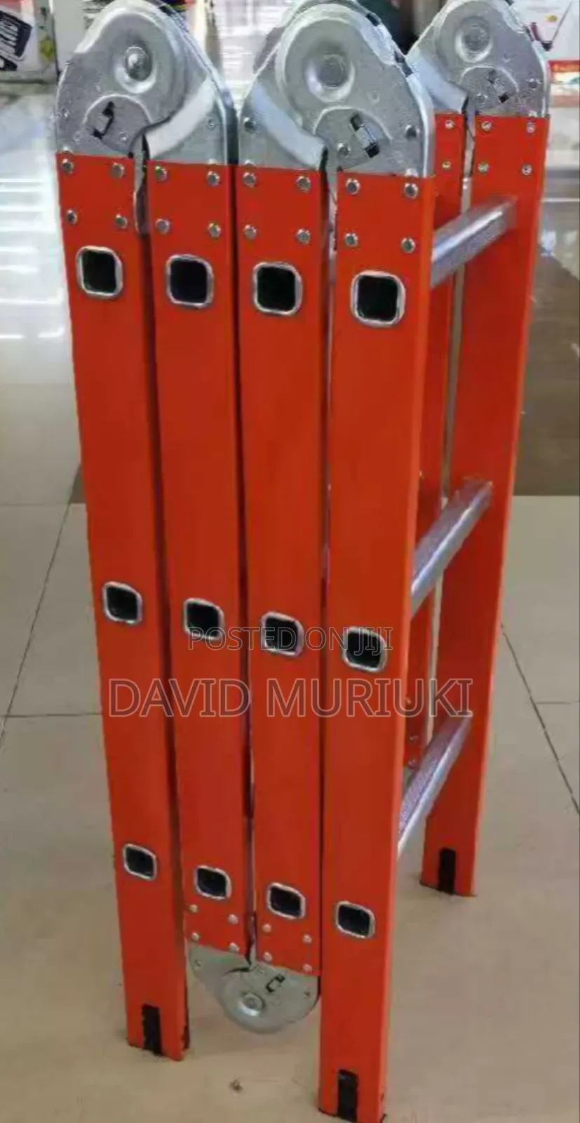 4.7m 4*4 Foldable Ladder.