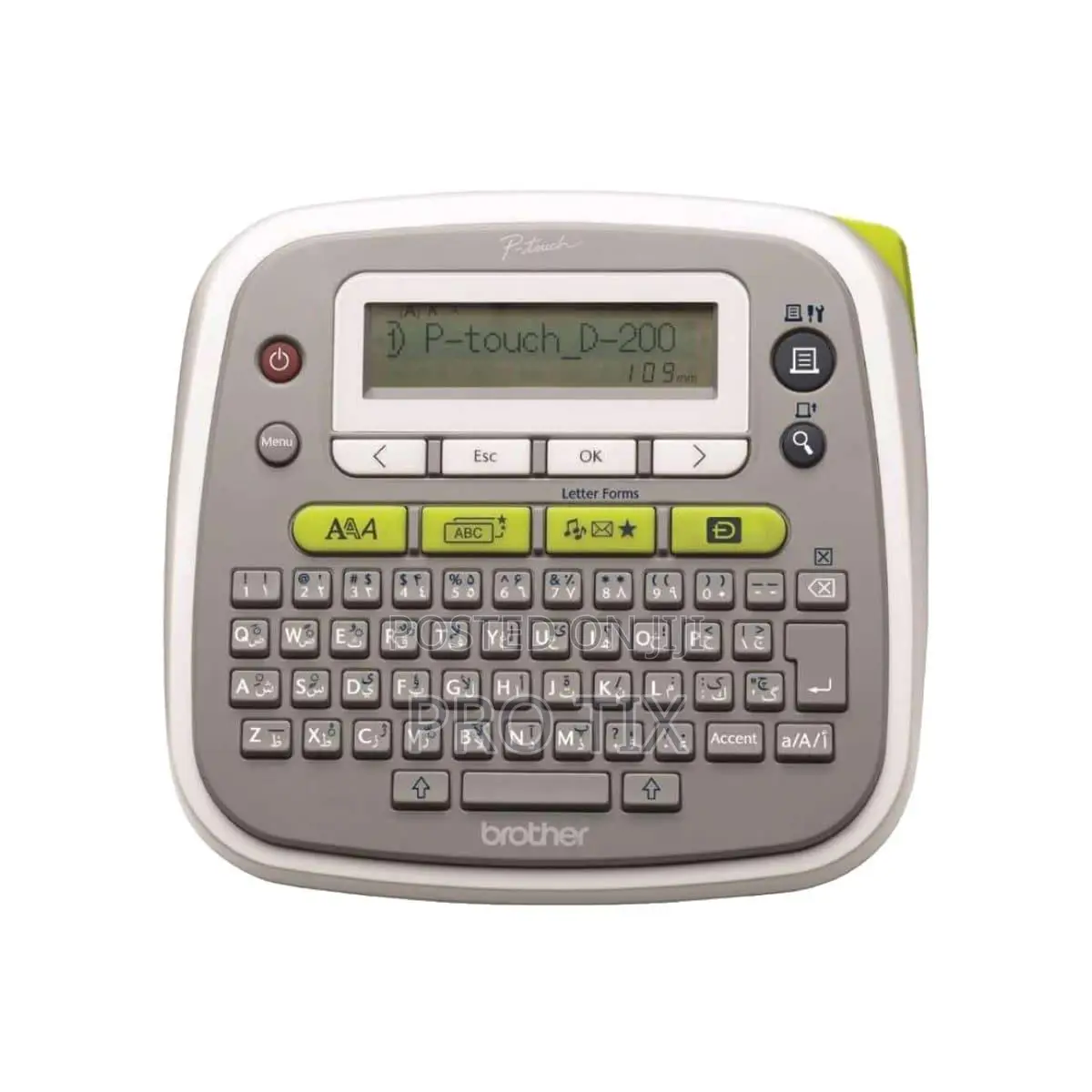 Brother Pt-D200ar English Arabic Label Maker P-Touch