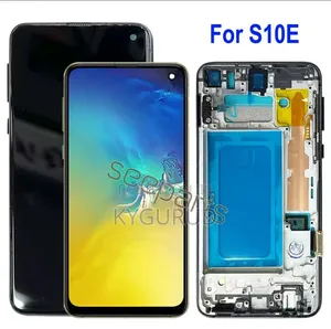 Samsung S10e Motherboard And Other Parts. Cracked Screen