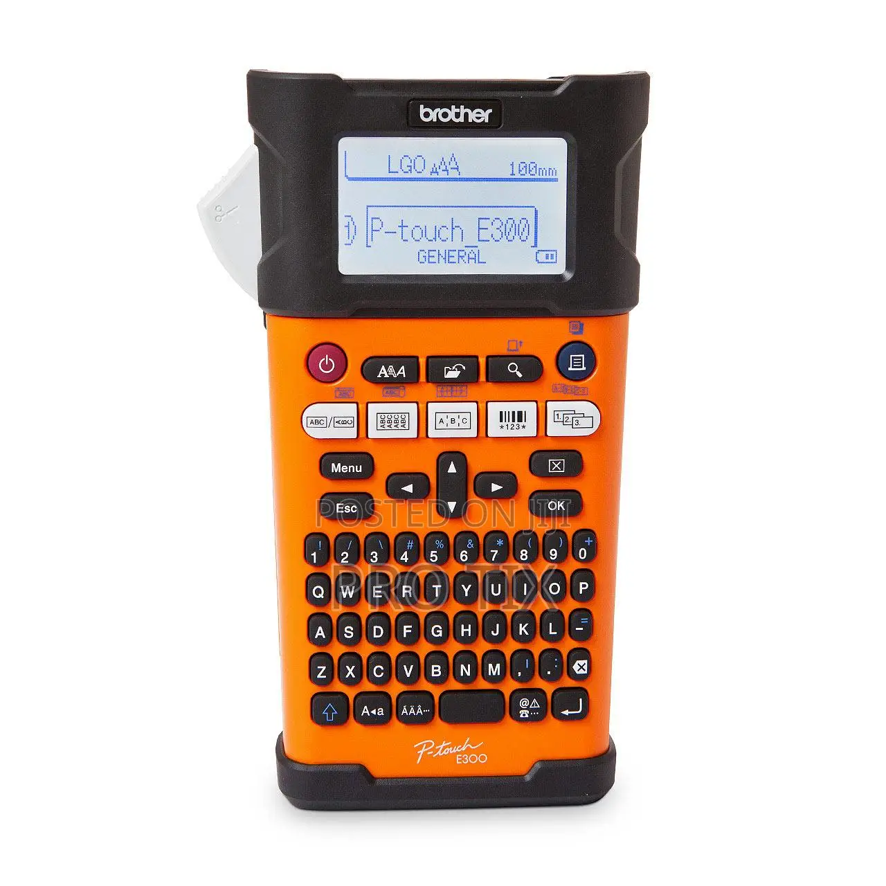 Brother Pt-E300vp Label Printer 18mm Electrician Kit