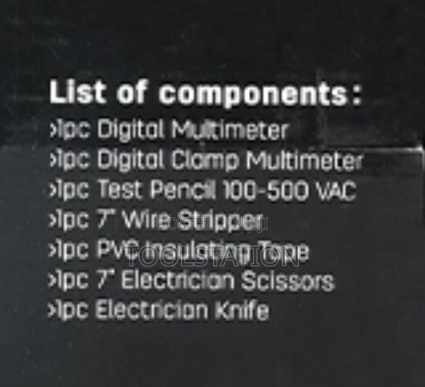 7 PCS Electrician Tool Set Edl-C1007e-Z - thumbnail 3