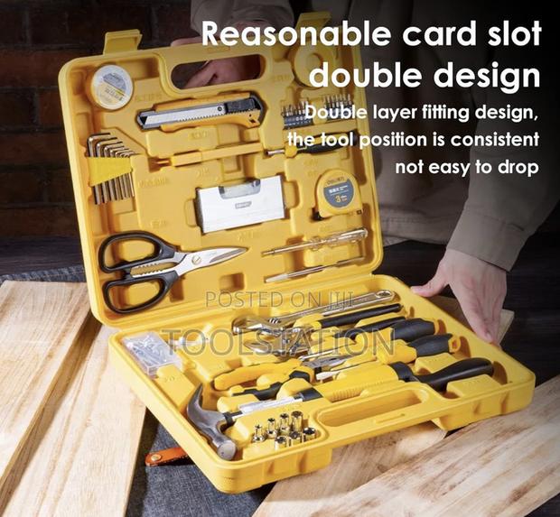 Household Tool Set 48 PCS Hard Case Edl1048j - thumbnail 4