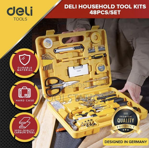 Household Tool Set 48 PCS Hard Case Edl1048j - thumbnail 5