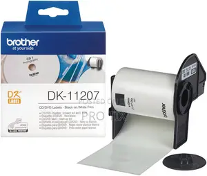 Brother Dk-11207 Cd/DVD Label Roll 58mm 100 Labels