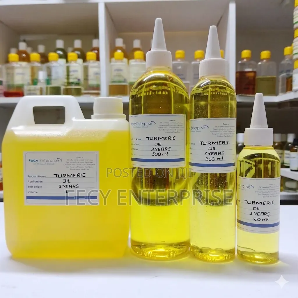 Tumeric Oil -(100%Pure) Natural Organic Cold Pressed Oil