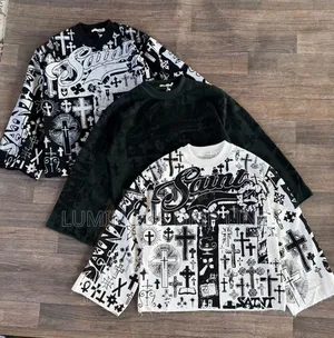 Saint Cropped Sweatshirt