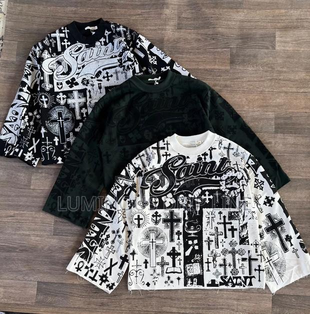 Saint Cropped Sweatshirt - thumbnail 2