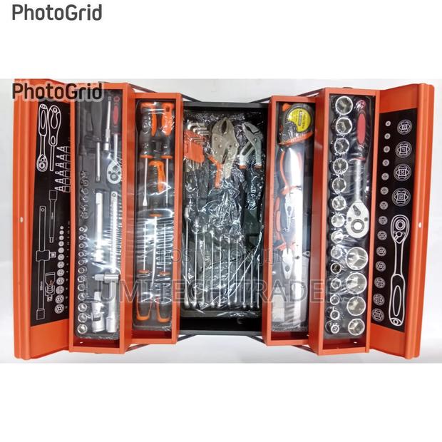 85pcs Foldable Mechanical Toolbox 1⁄4" and 1⁄2" - main view