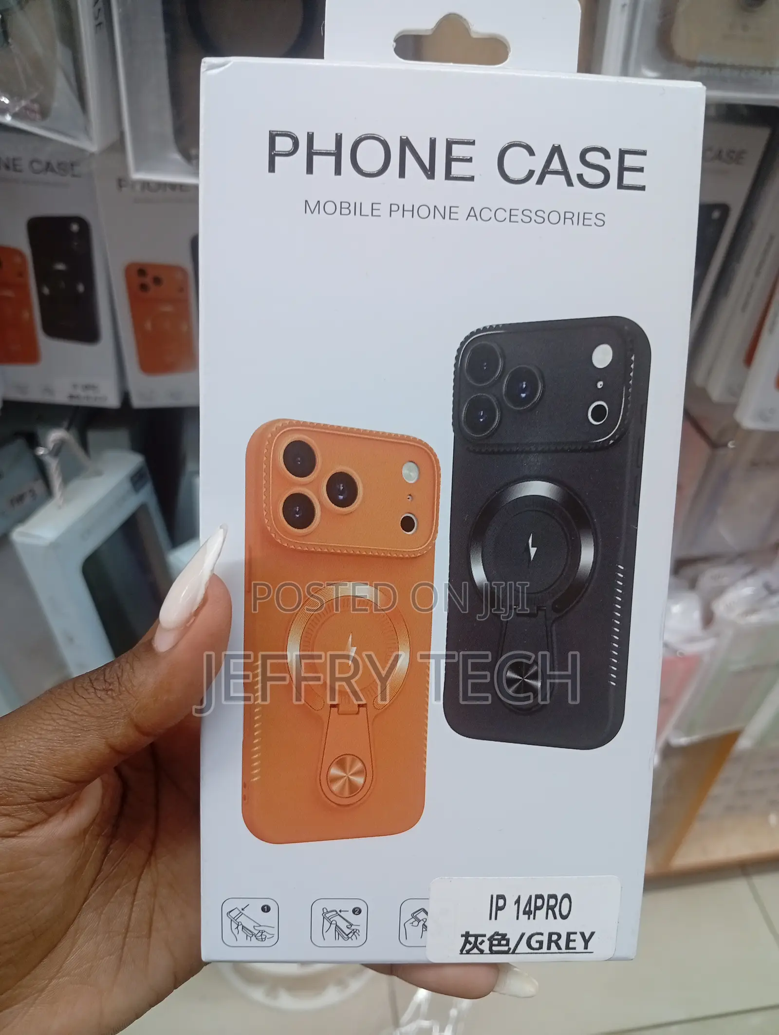 Pop Can Ring Stand Compatible With iPhone 14 Pro Built-in Stand