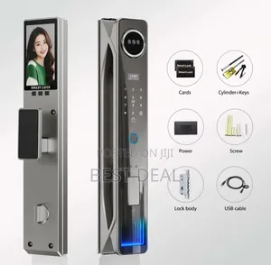 Smart Neon Lock Face Recognition, Card, Fingerprint and App Unlock