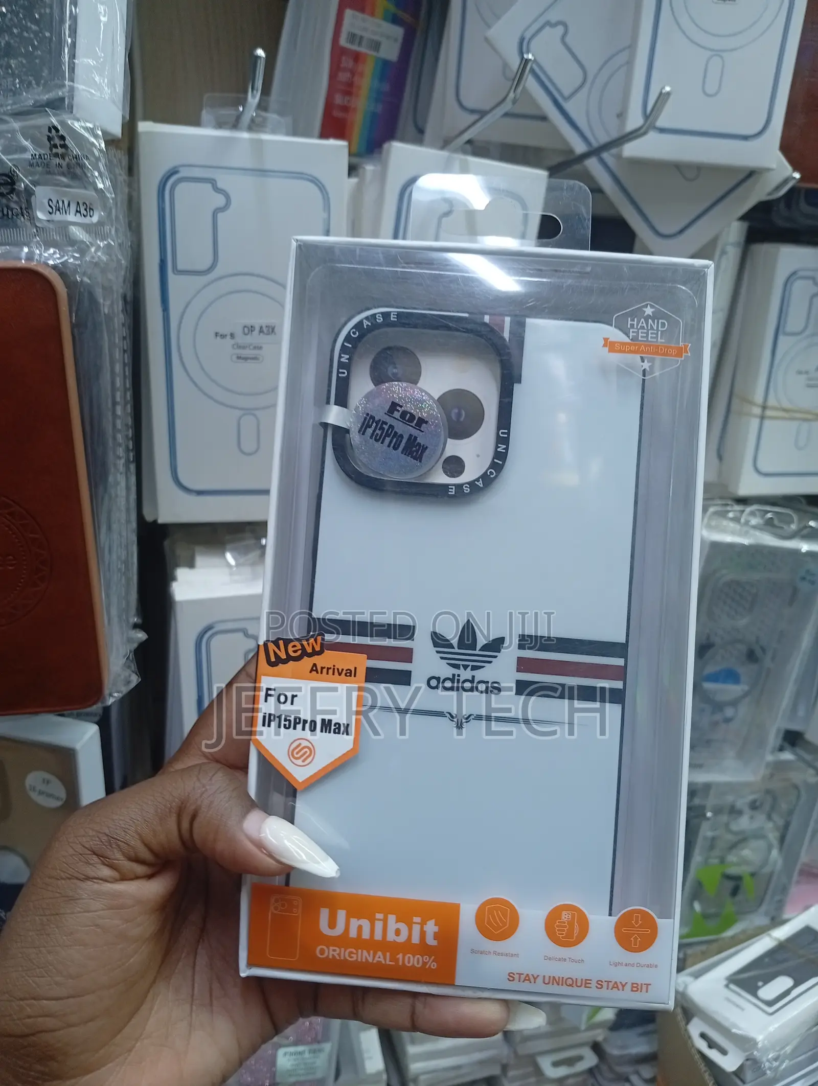 Adidas Case Designed for iPhone 15 Pro Max Case