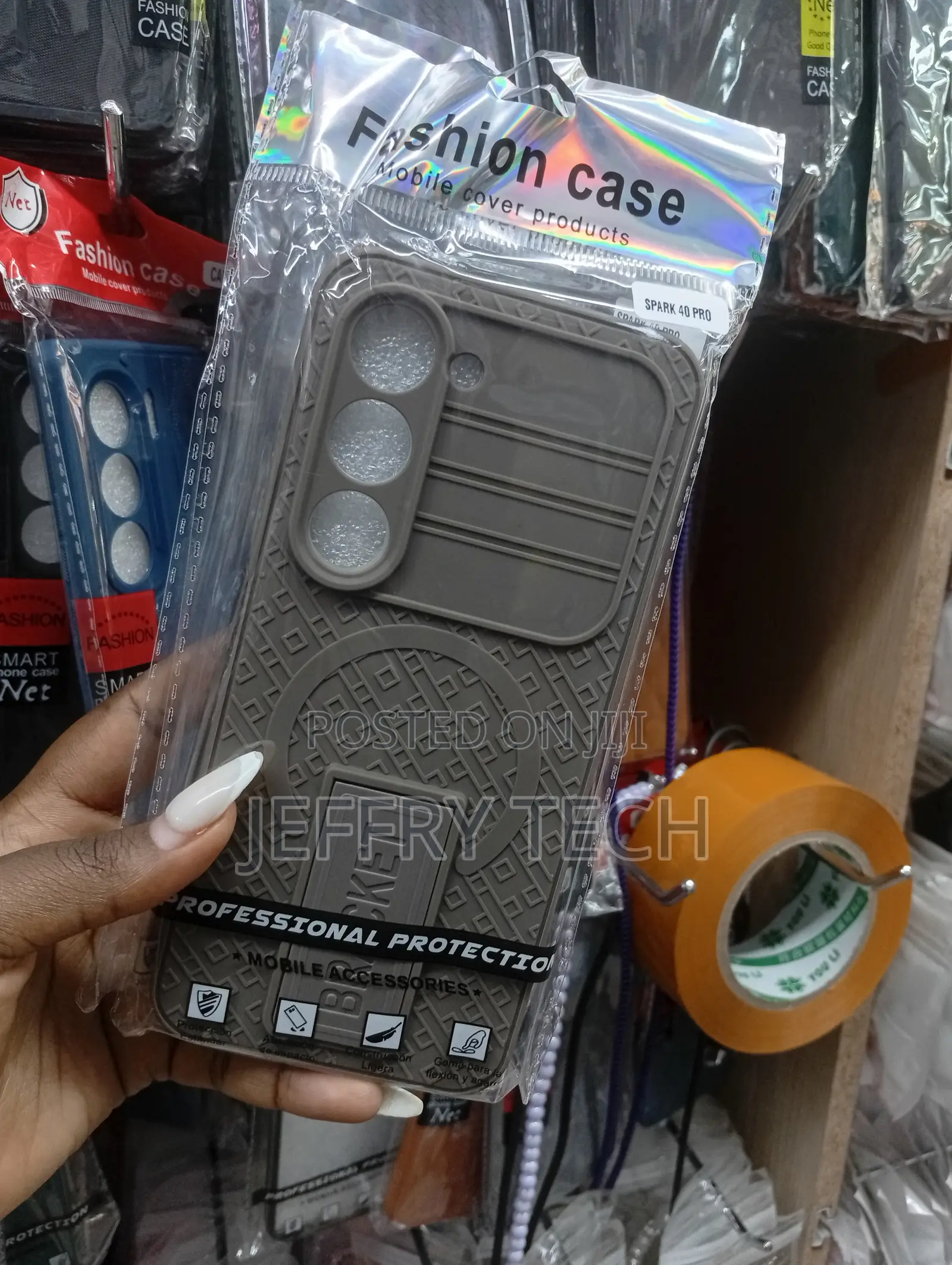 "Fashion Case" Mobile Cover Designed for the Infinix Spark 40 Pro.