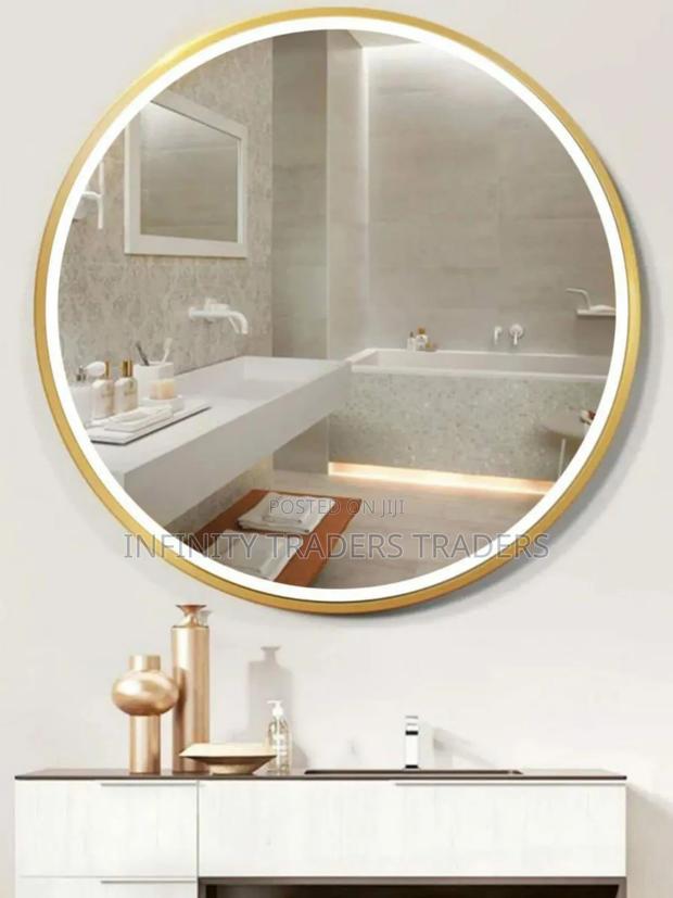 Unbreakable Round Decor Mirrors - main view