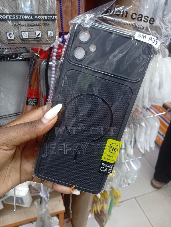 This Is a Black Back Cover for the Samsung Galaxy A05.