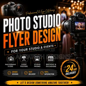 A Professional Photo Studio Flyers and Posters