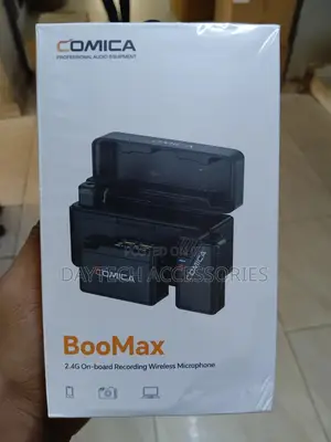 Comica Boomax 2-Person Wireless Lavalier Microphone System - Black