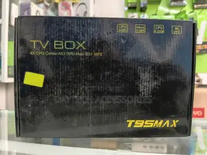 The T95max 4gb/32gb Android Tv Box Media Streaming Device.