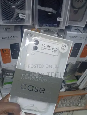This Is a Piblue Clear Case for the Samsung Galaxy Z Flip3 or Z Flip4.