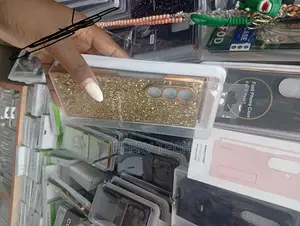 Glitter Phone Case for a Samsung Galaxy Z Fold Smartphone.