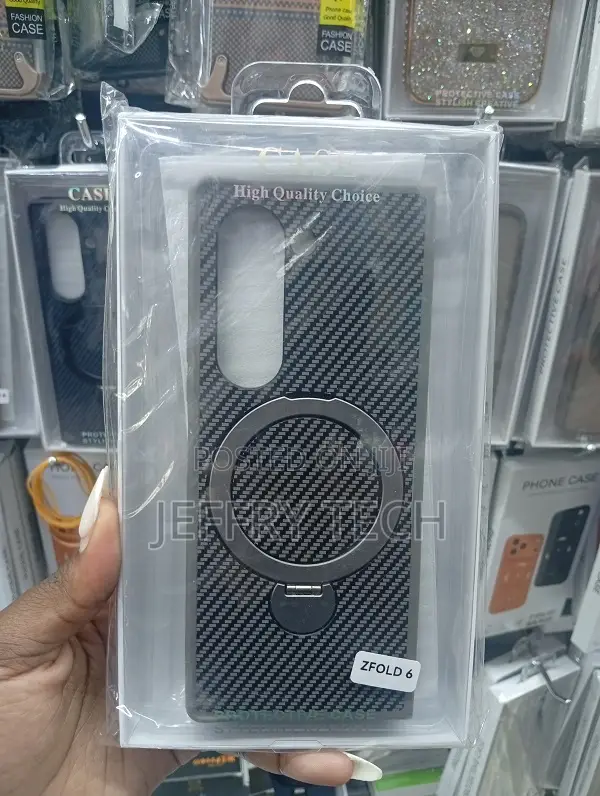 Magsafe Magnetic Attraction Aramid Carbon Fiber Case for Fold 6.